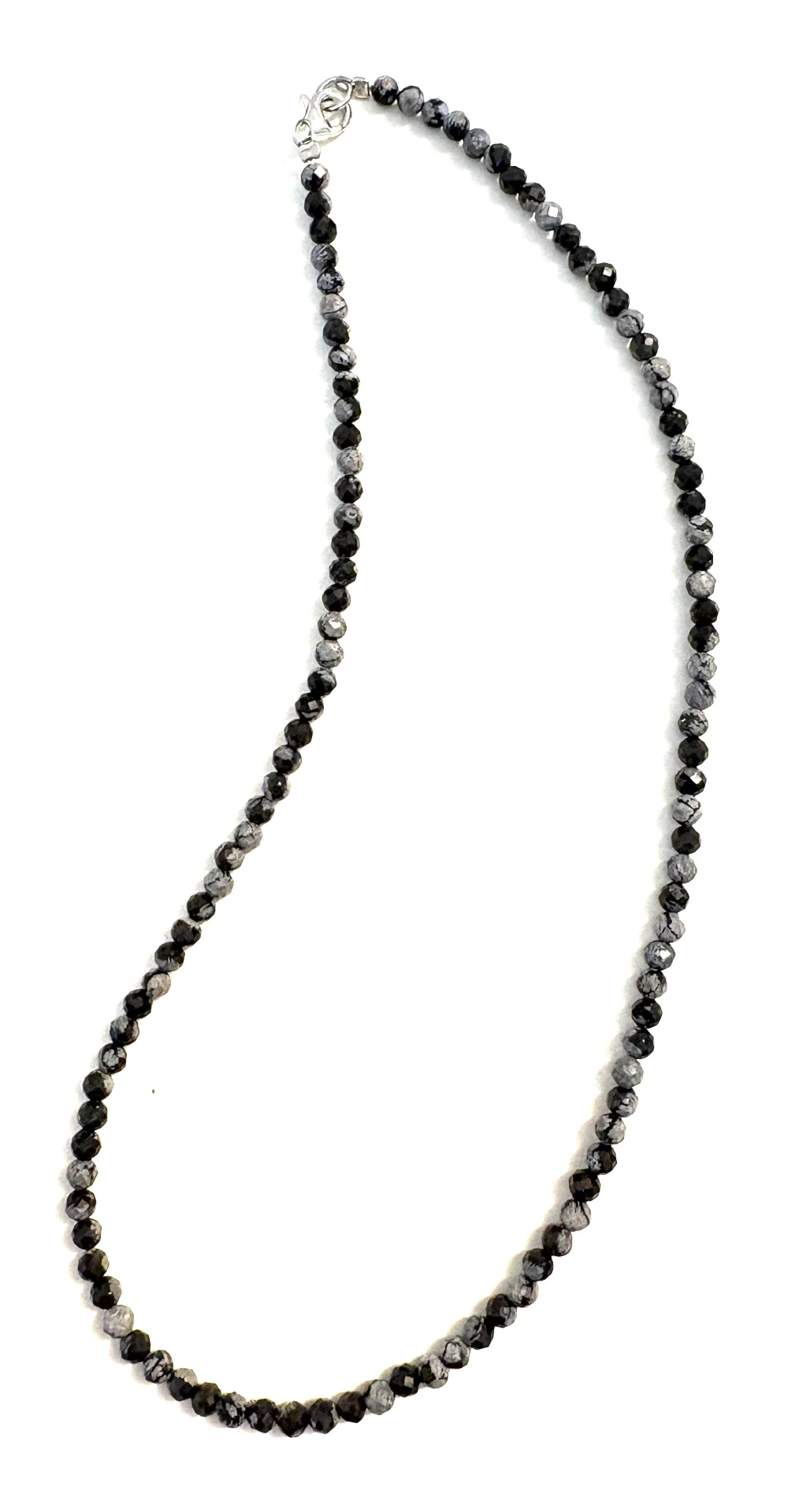 Schneeflockenobsidian Kette