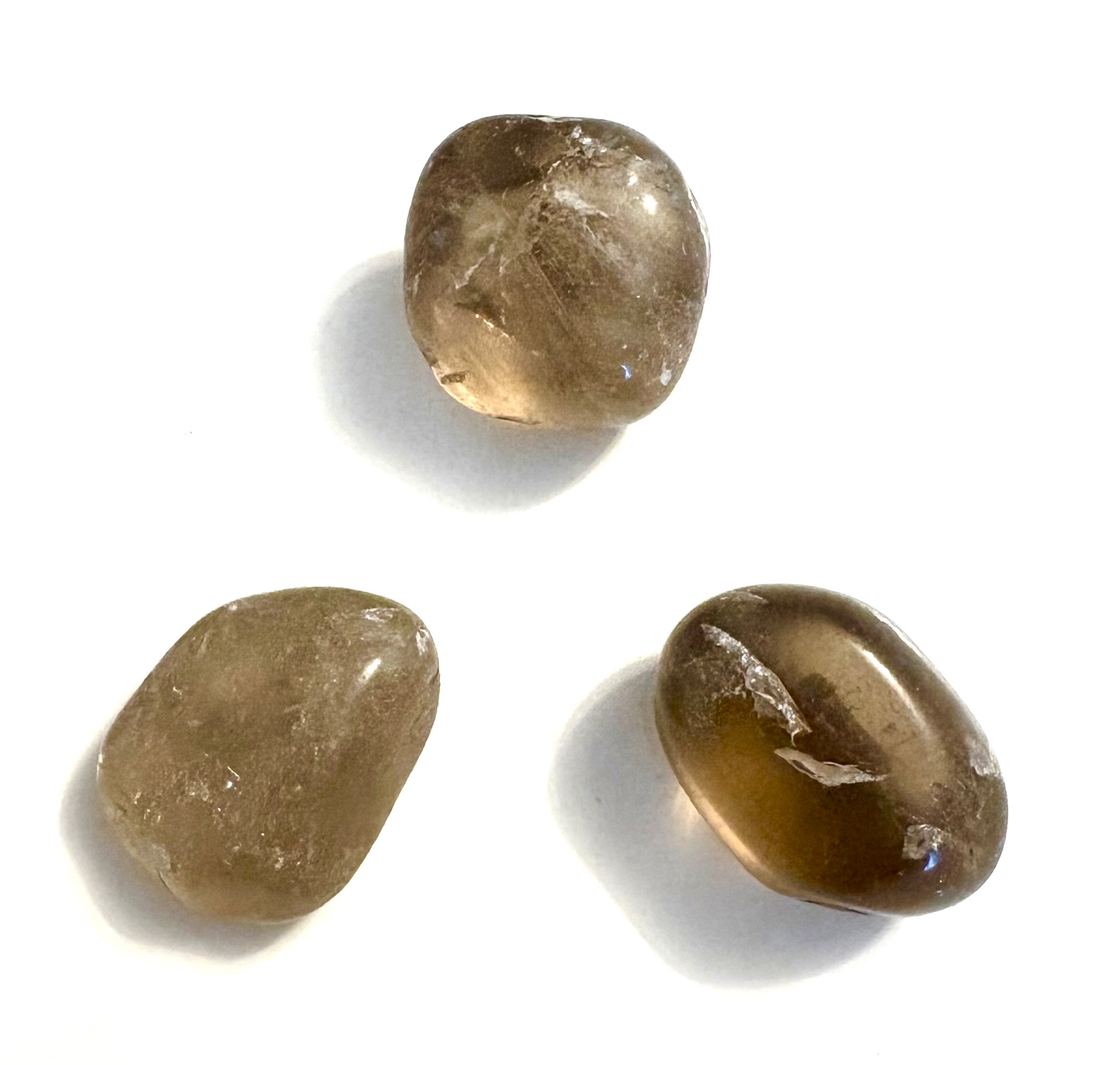 Rauchquarz Trommelsteine