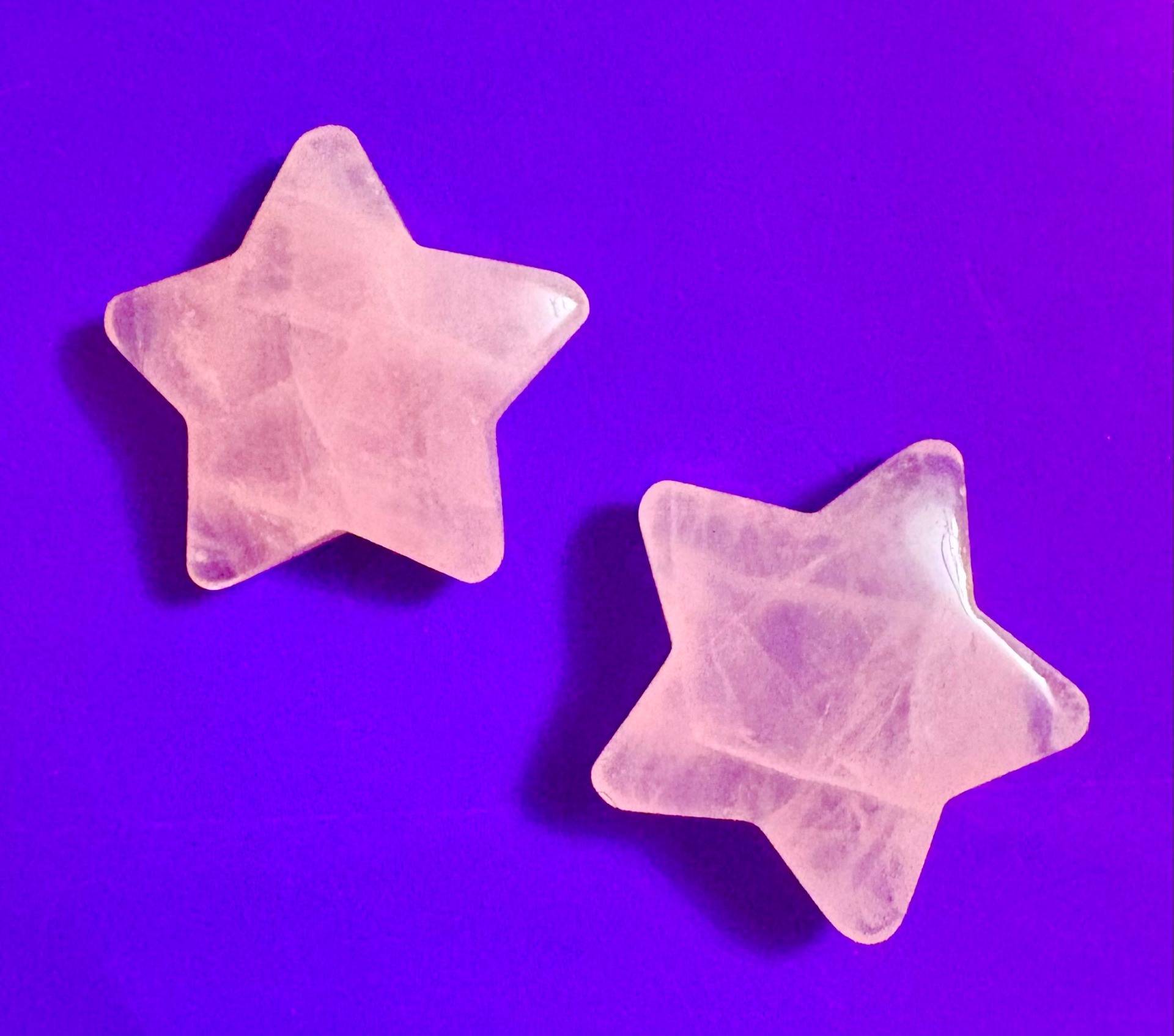 Rosenquarz Sterne