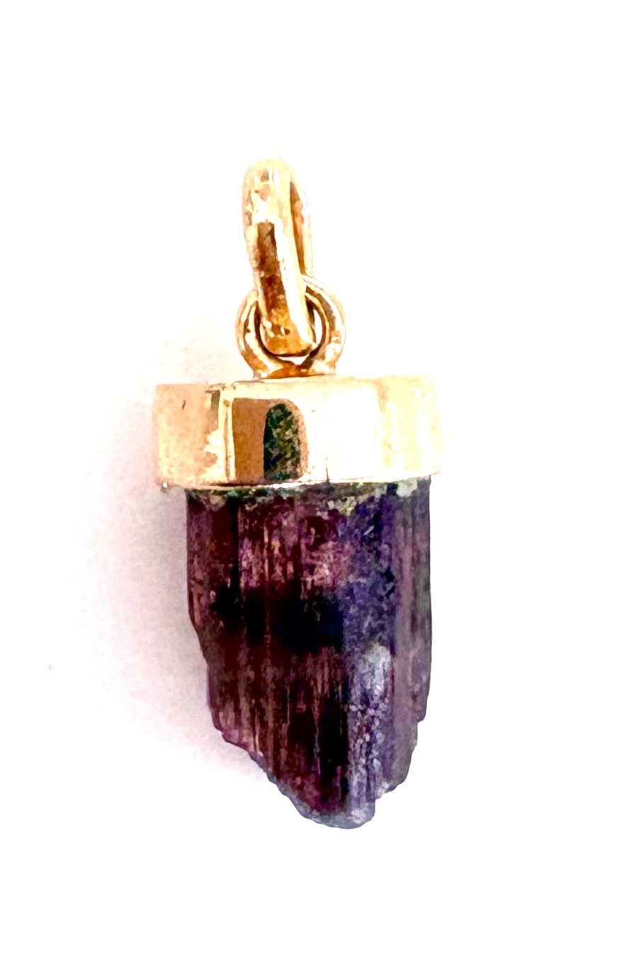 Roter Turmalin Anhänger