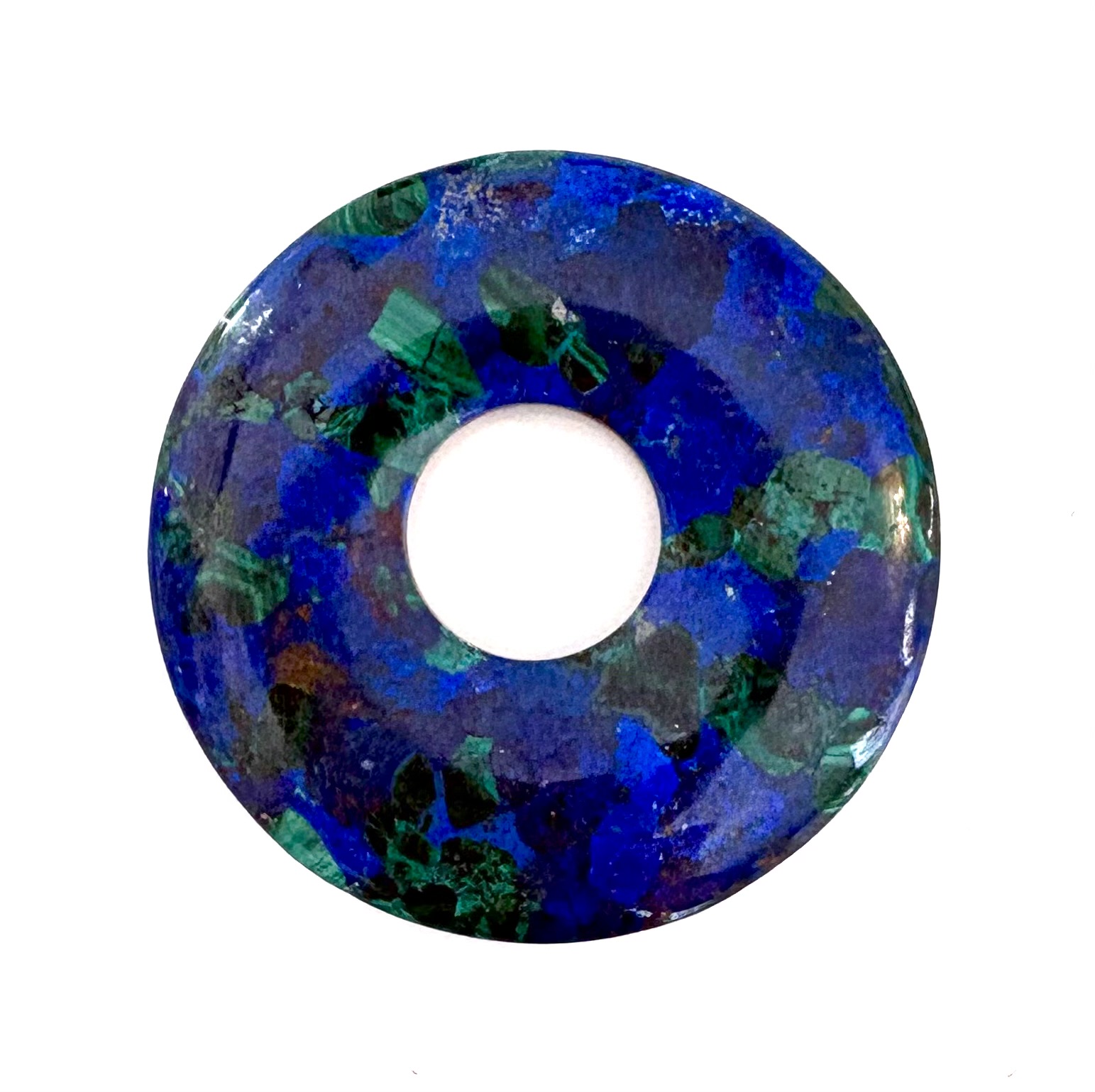Azurit-Malachit Donut